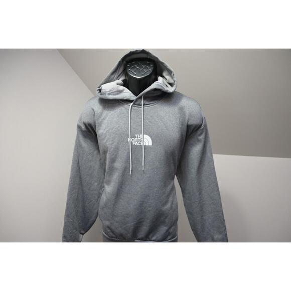 The North Face Fleece Hoodie Performance Gray Pullover Sweater Mens Size Small - Picture 1 of 11
